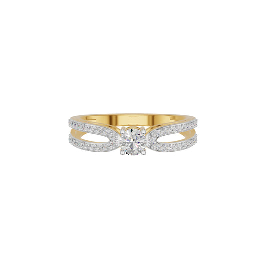 Captivating Constellation Diamond Ring 18 KT / Yellow Gold / 18