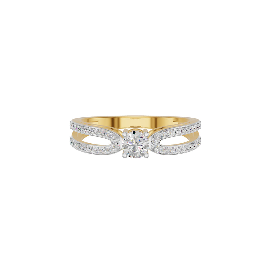 Captivating Constellation Diamond Ring 18 KT / Yellow Gold / 18