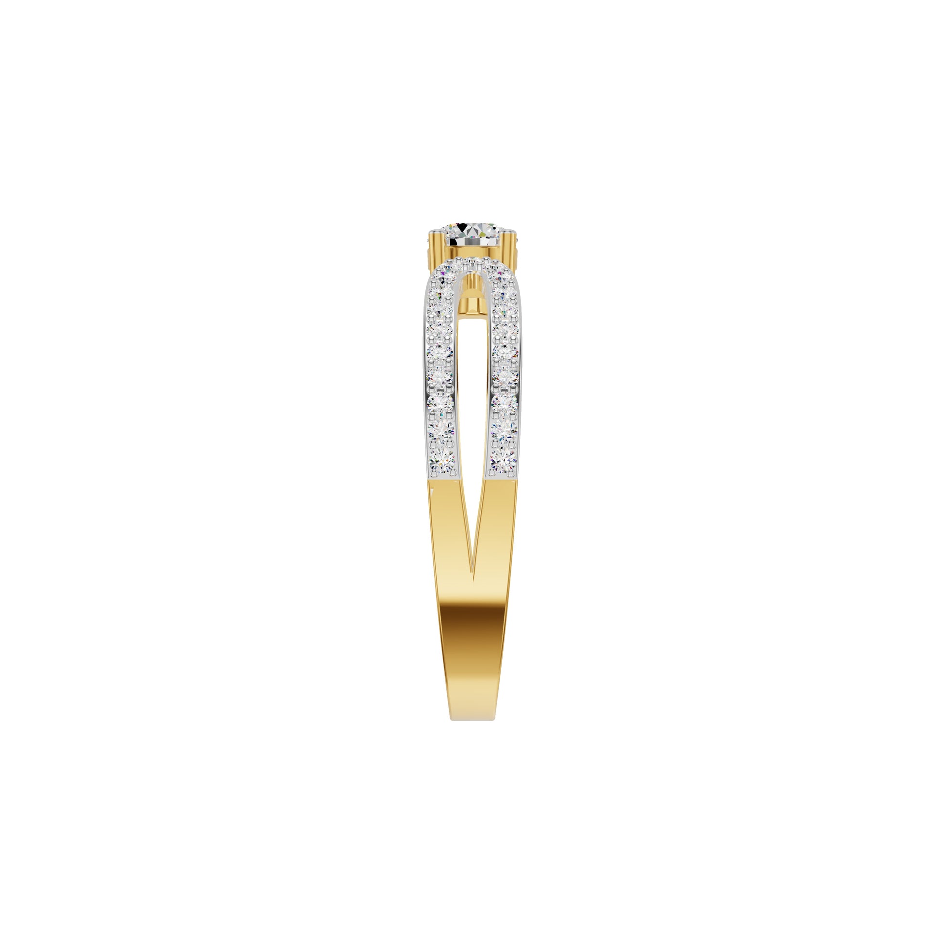 Captivating Constellation Diamond Ring 18 KT / Yellow Gold / 18