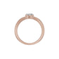 DLR002172 18 KT / Rose Gold / 18