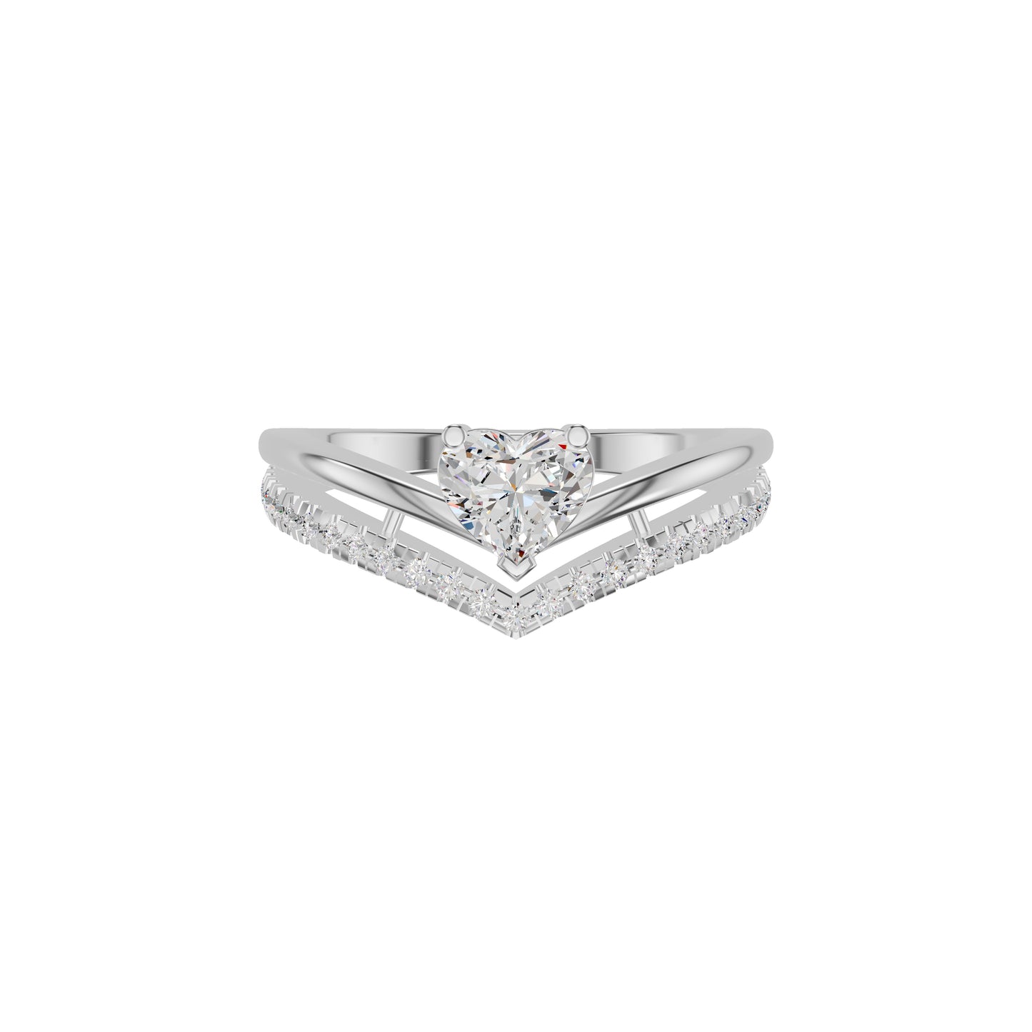 DLR002172 18 KT / White Gold / 18