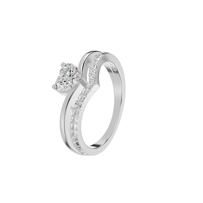 DLR002172 18 KT / White Gold / 18
