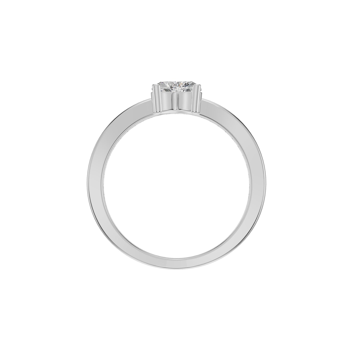 DLR002172 18 KT / White Gold / 18