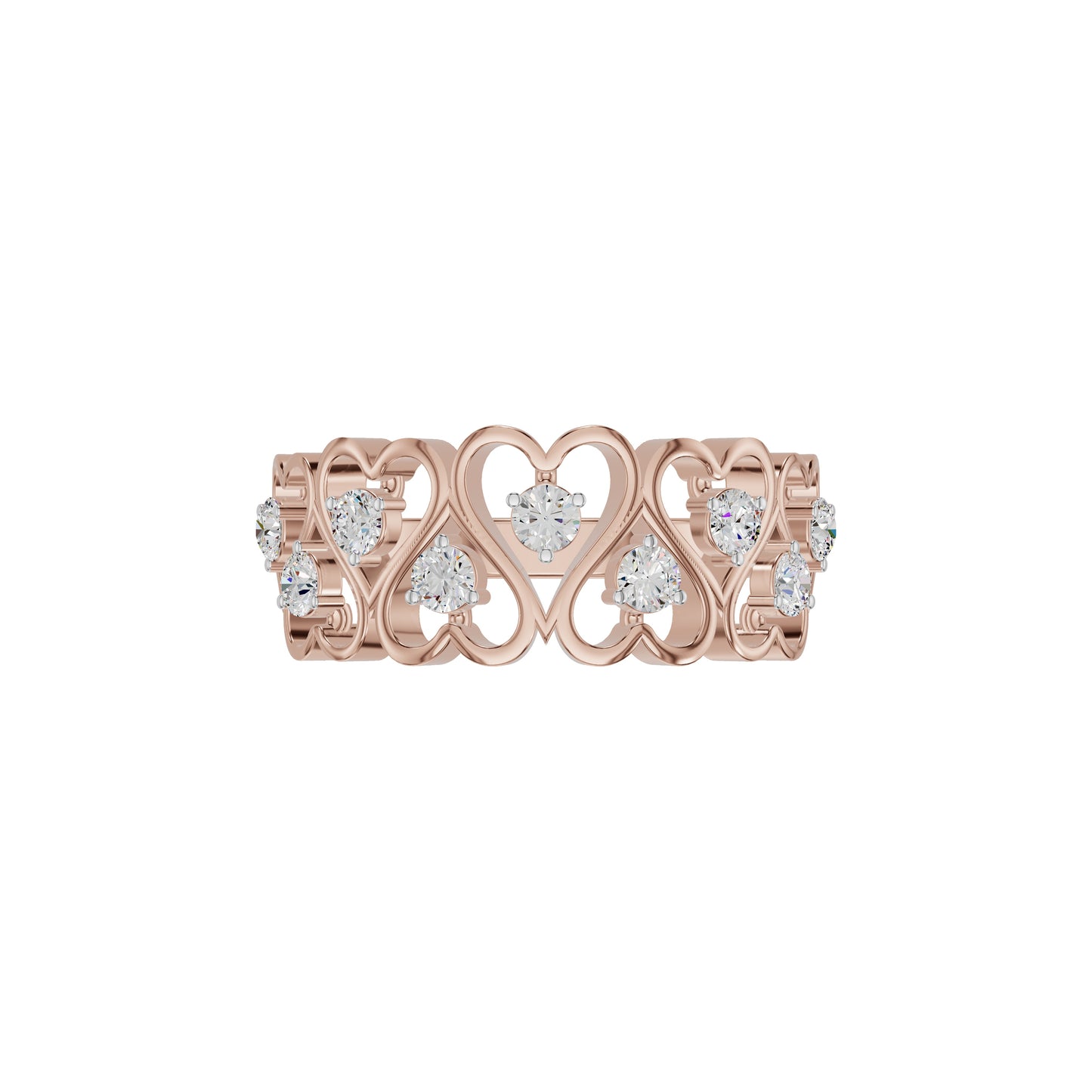 DLR002173 18 KT / Rose Gold / 18