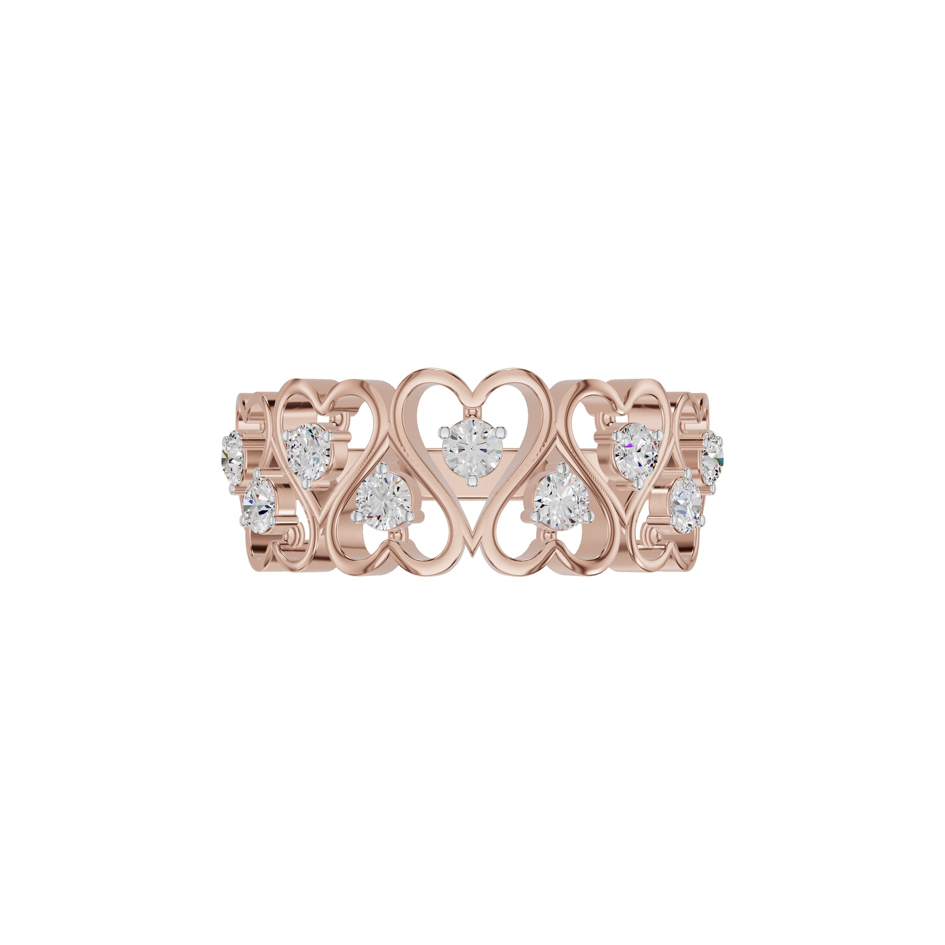 DLR002173 18 KT / Rose Gold / 18