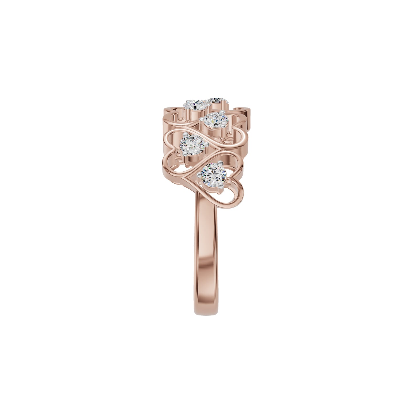 DLR002173 18 KT / Rose Gold / 18