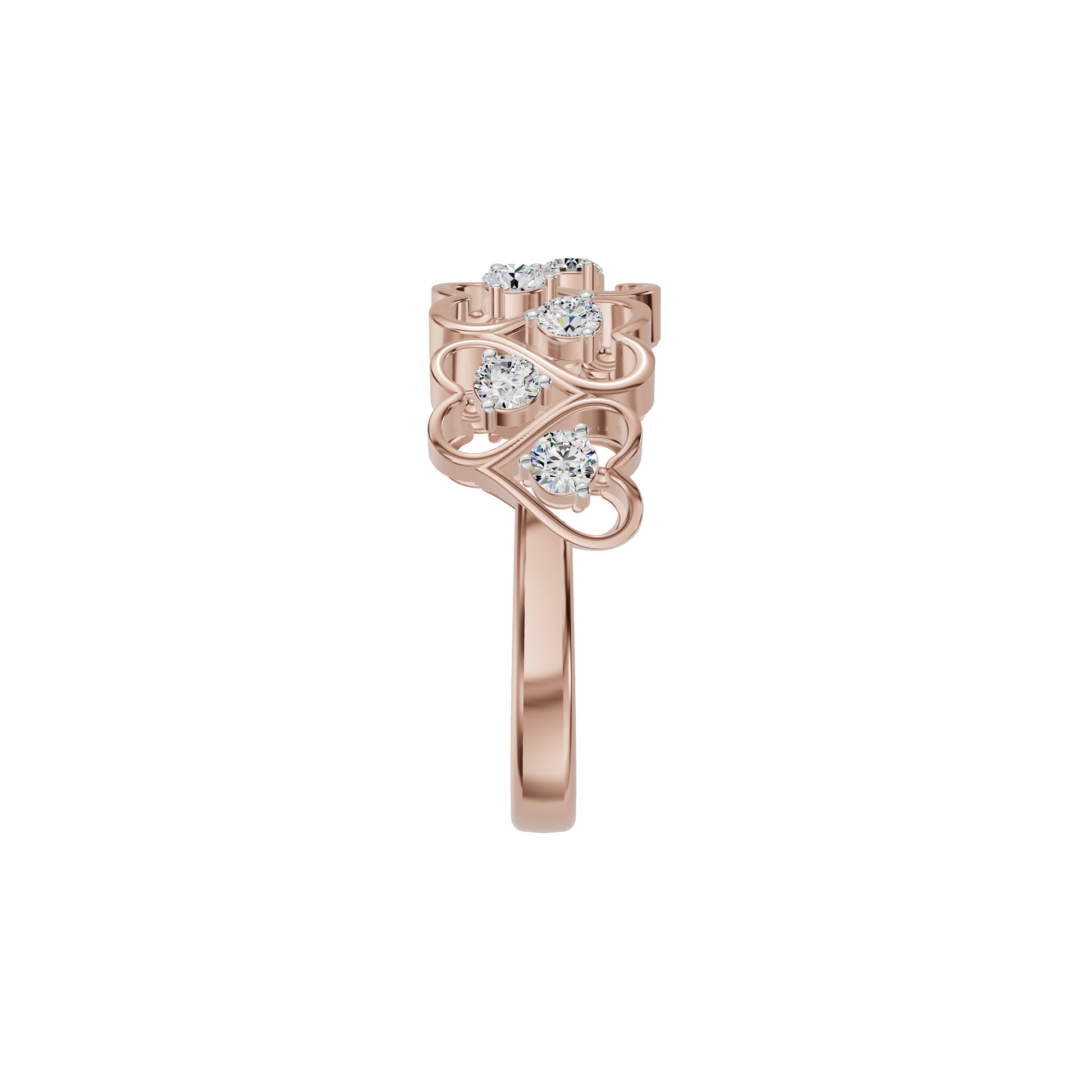 DLR002173 18 KT / Rose Gold / 18