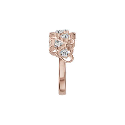 DLR002173 18 KT / Rose Gold / 18