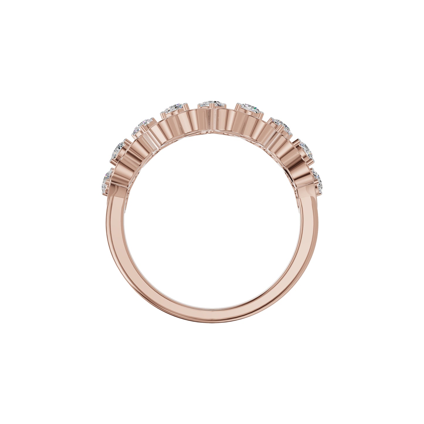 DLR002173 18 KT / Rose Gold / 18