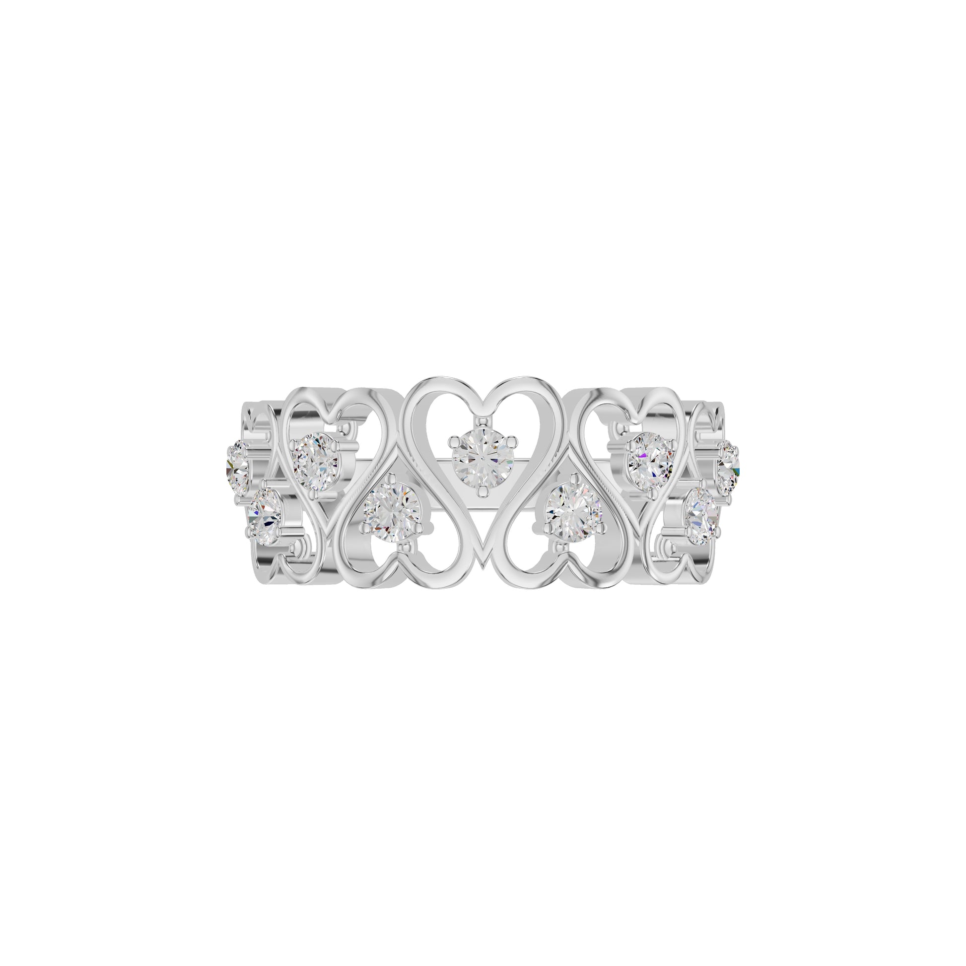 DLR002173 18 KT / White Gold / 18