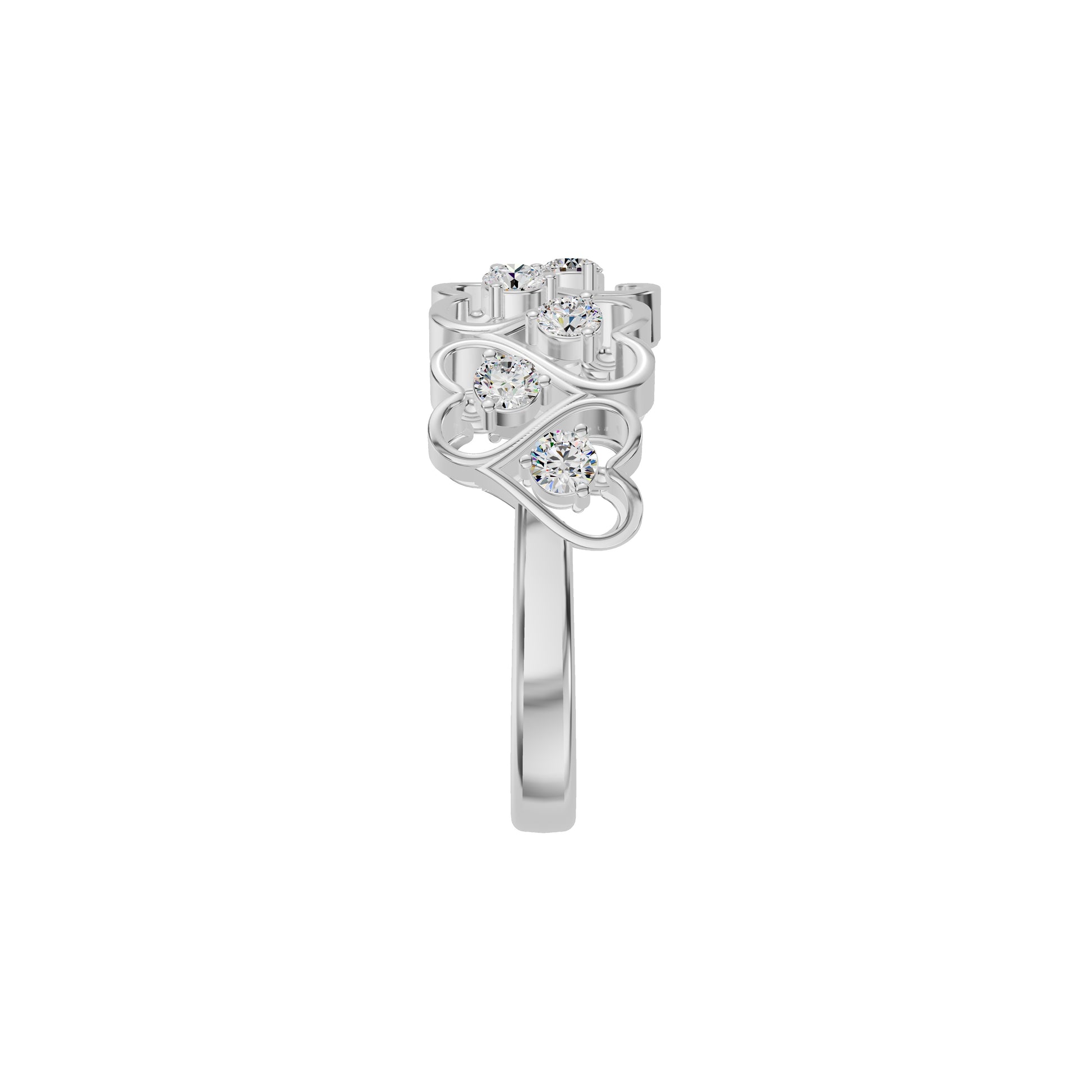 DLR002173 18 KT / White Gold / 18