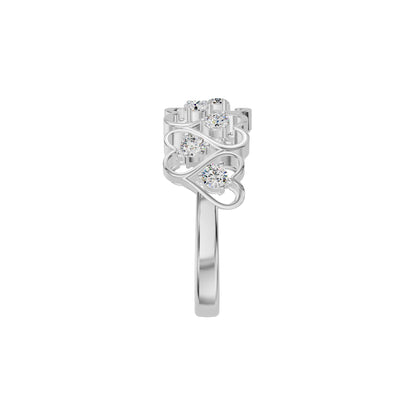 DLR002173 18 KT / White Gold / 18