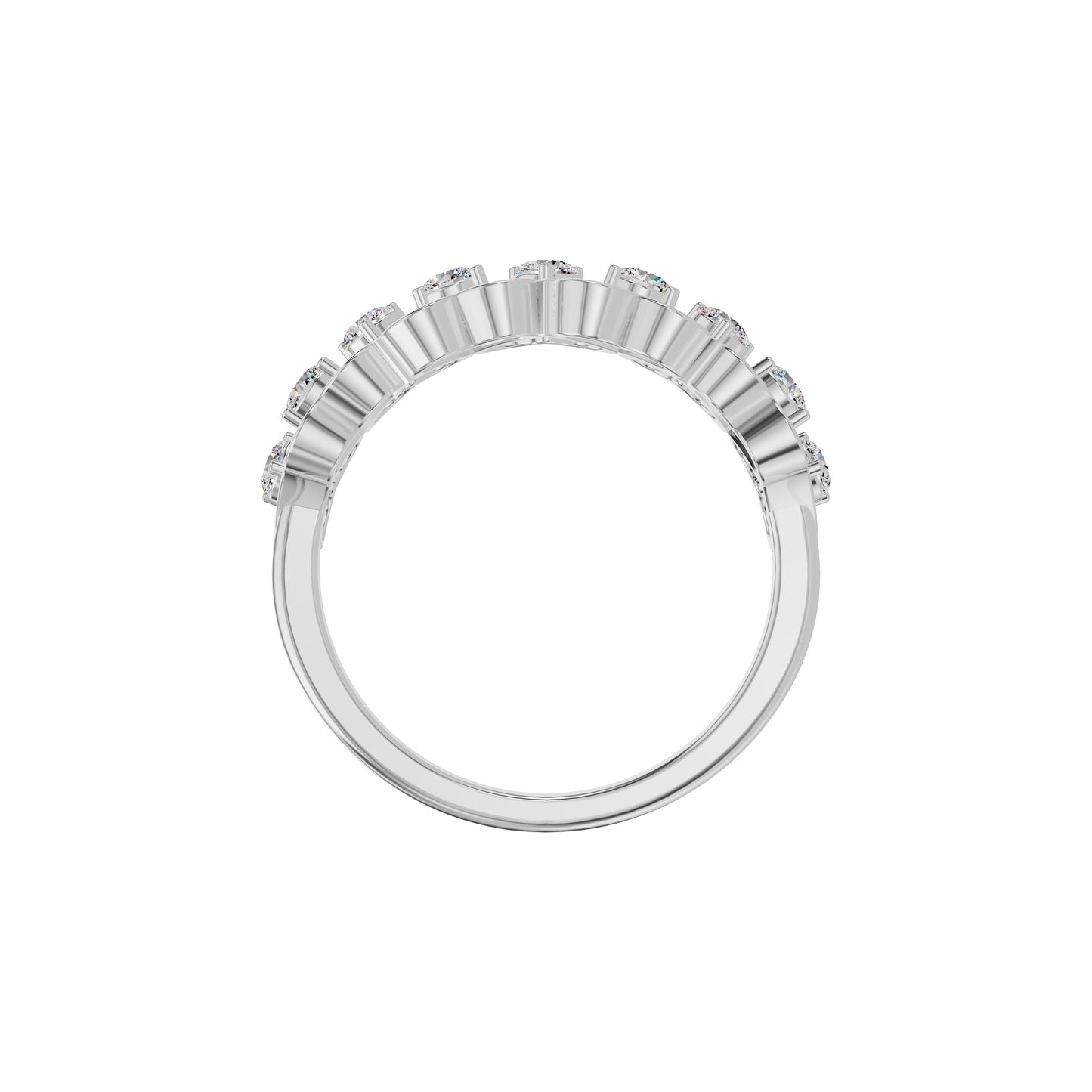 DLR002173 18 KT / White Gold / 18