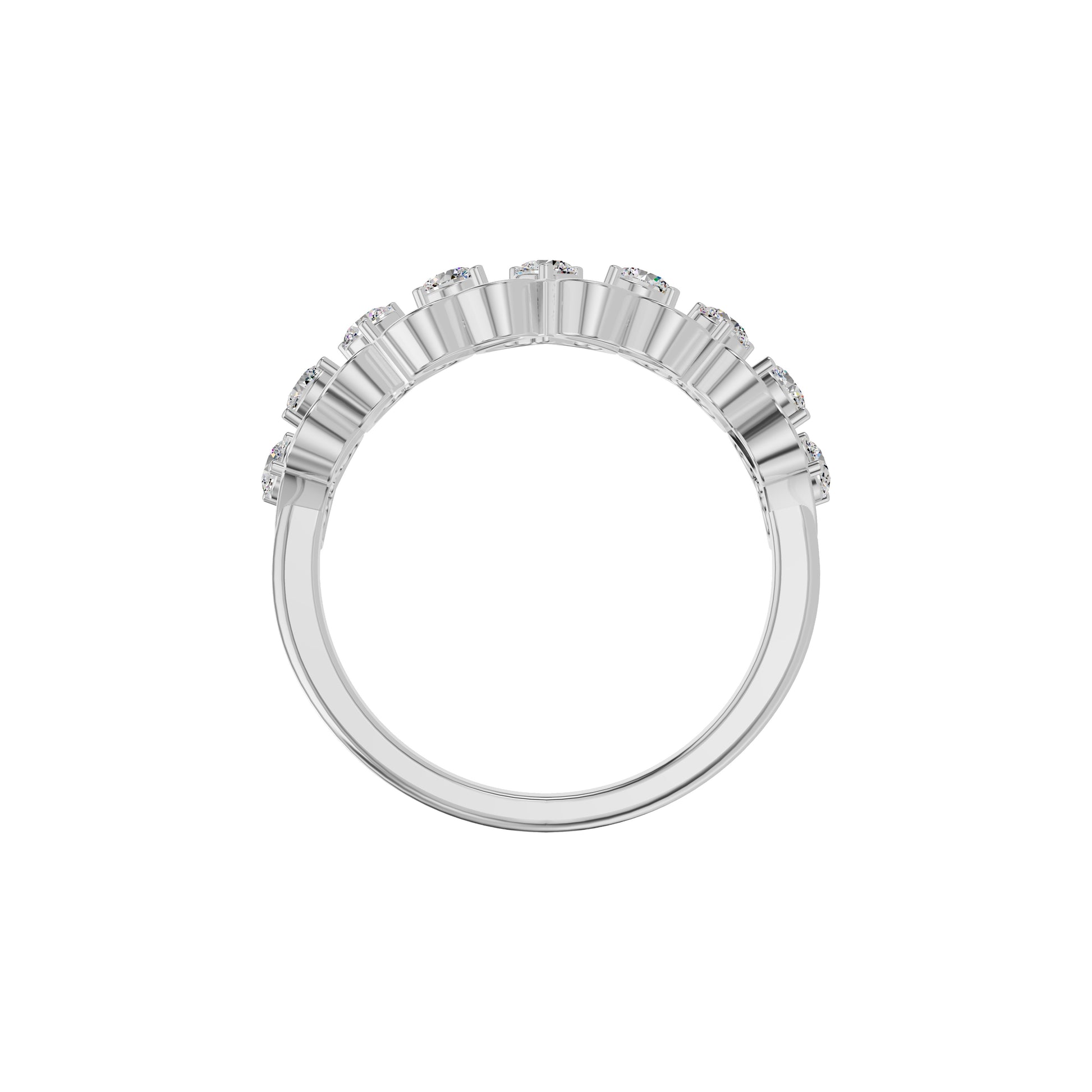 DLR002173 18 KT / White Gold / 18