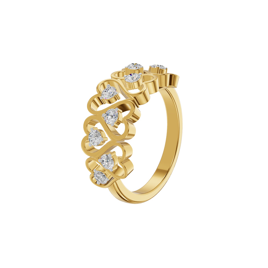 DLR002173 18 KT / Yellow Gold / 18