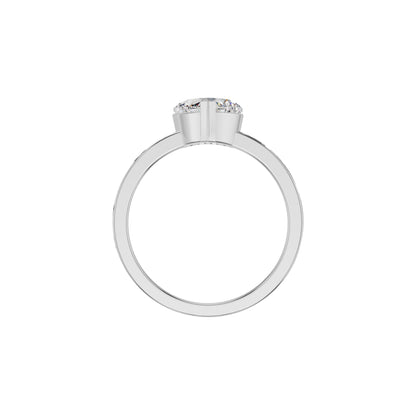 DLR002174 18 KT / White Gold / 18
