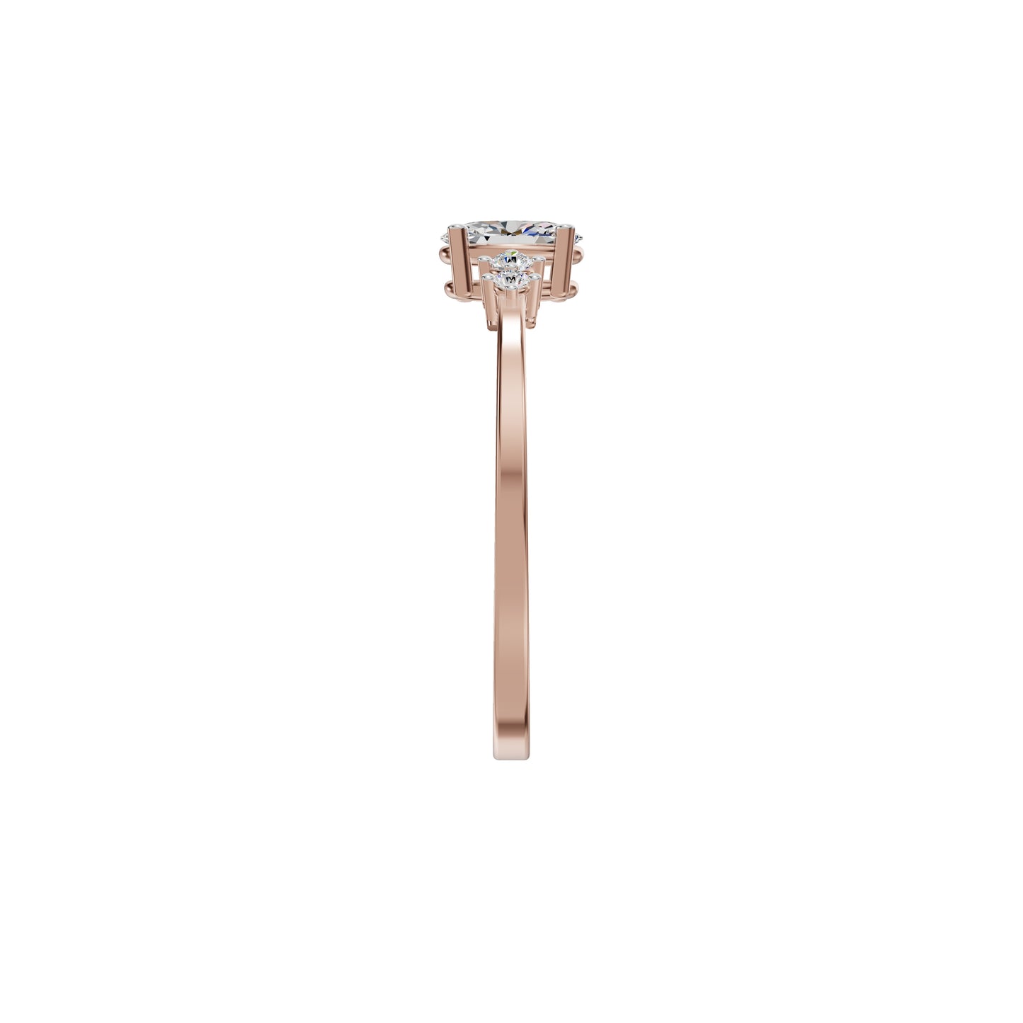 DLR002175 18 KT / Rose Gold / 18