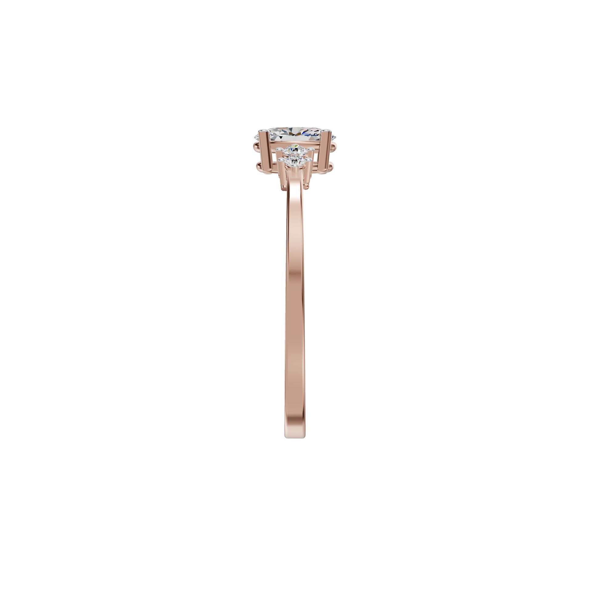 DLR002175 18 KT / Rose Gold / 18
