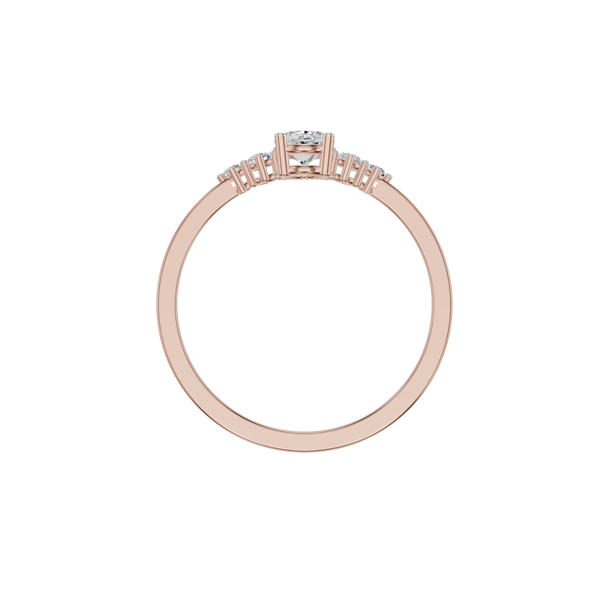 DLR002175 18 KT / Rose Gold / 18