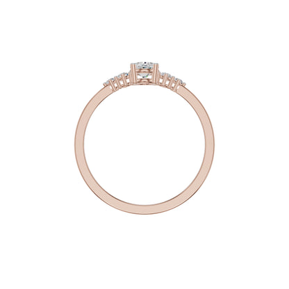DLR002175 18 KT / Rose Gold / 18