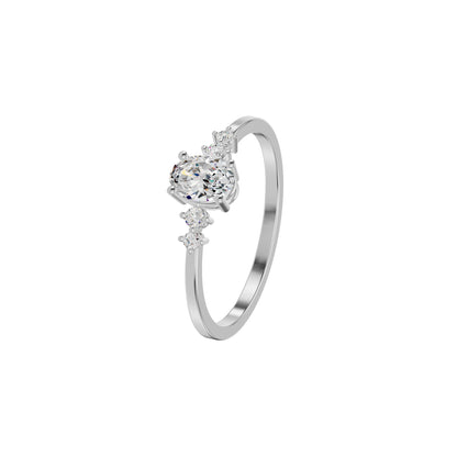 DLR002175 18 KT / White Gold / 18