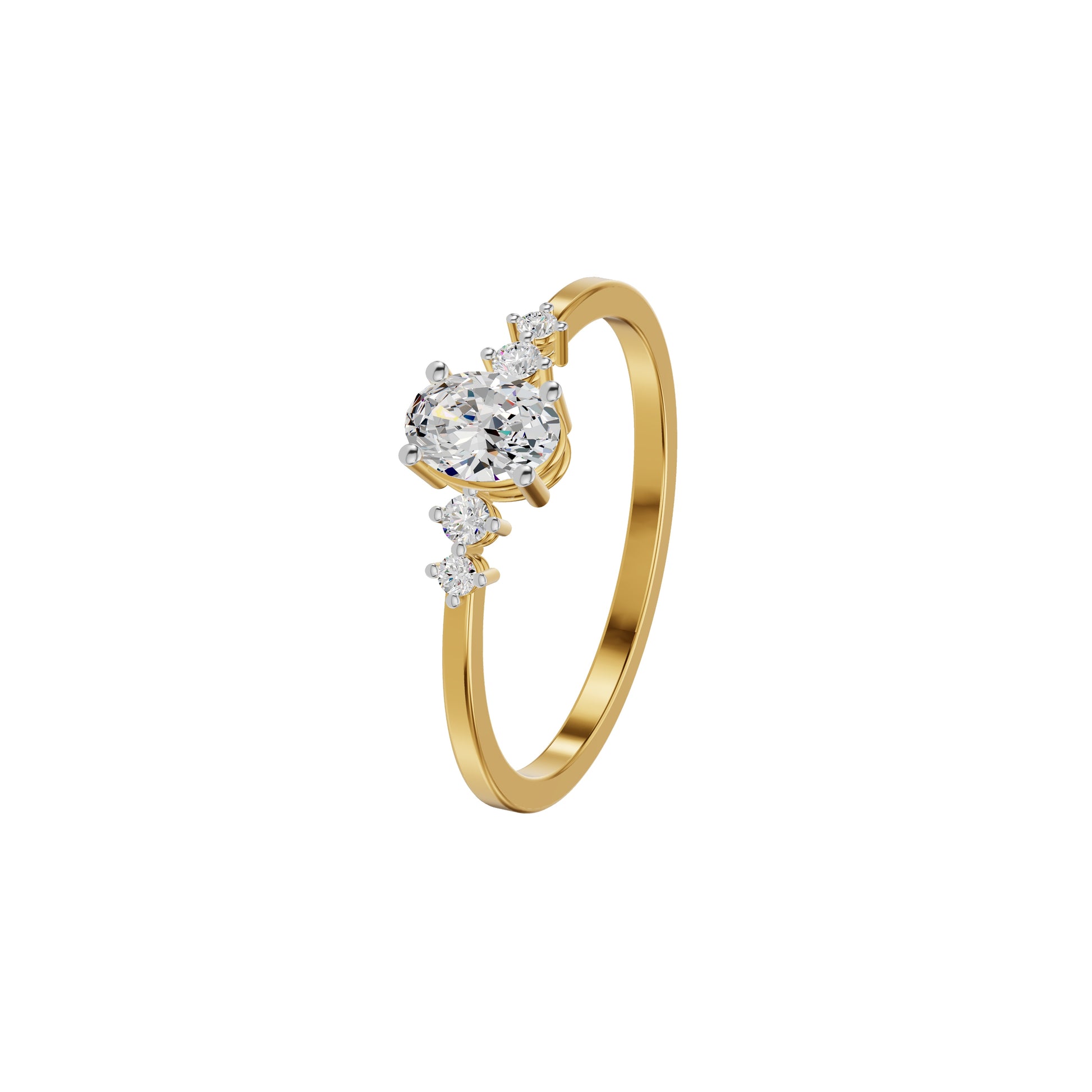 DLR002175 18 KT / Yellow Gold / 18