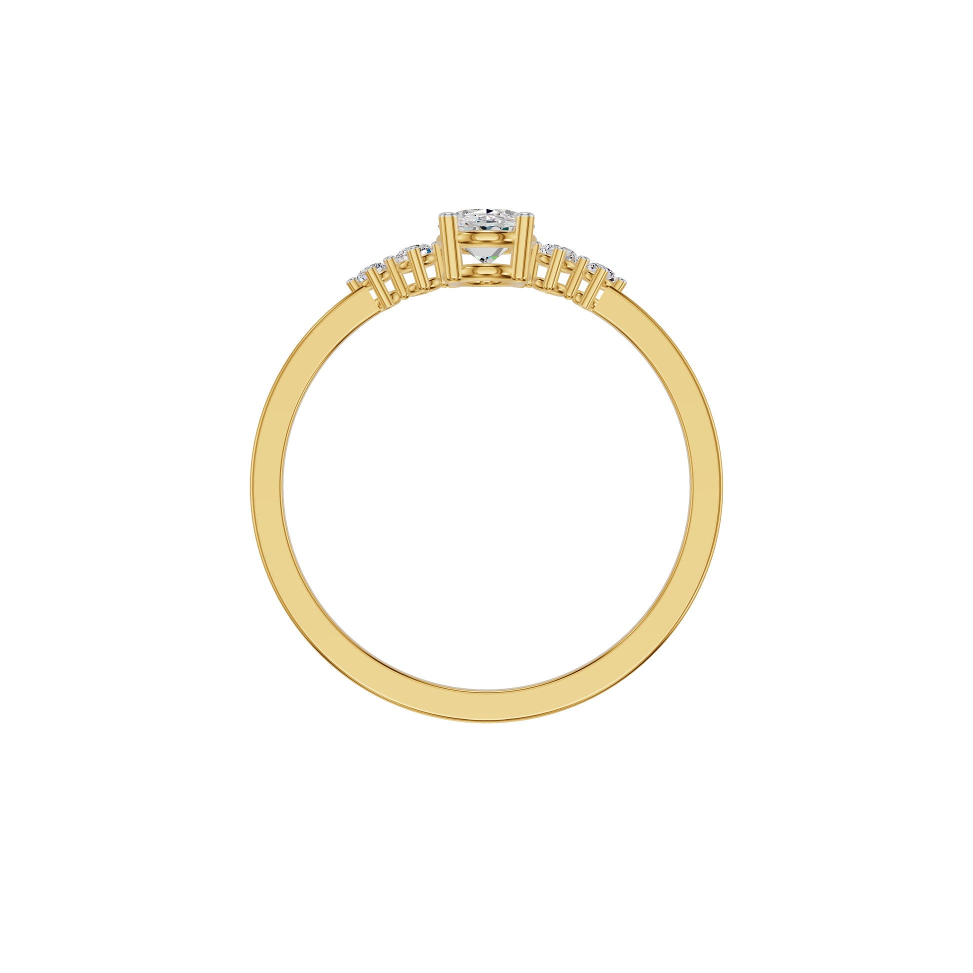 DLR002175 18 KT / Yellow Gold / 18