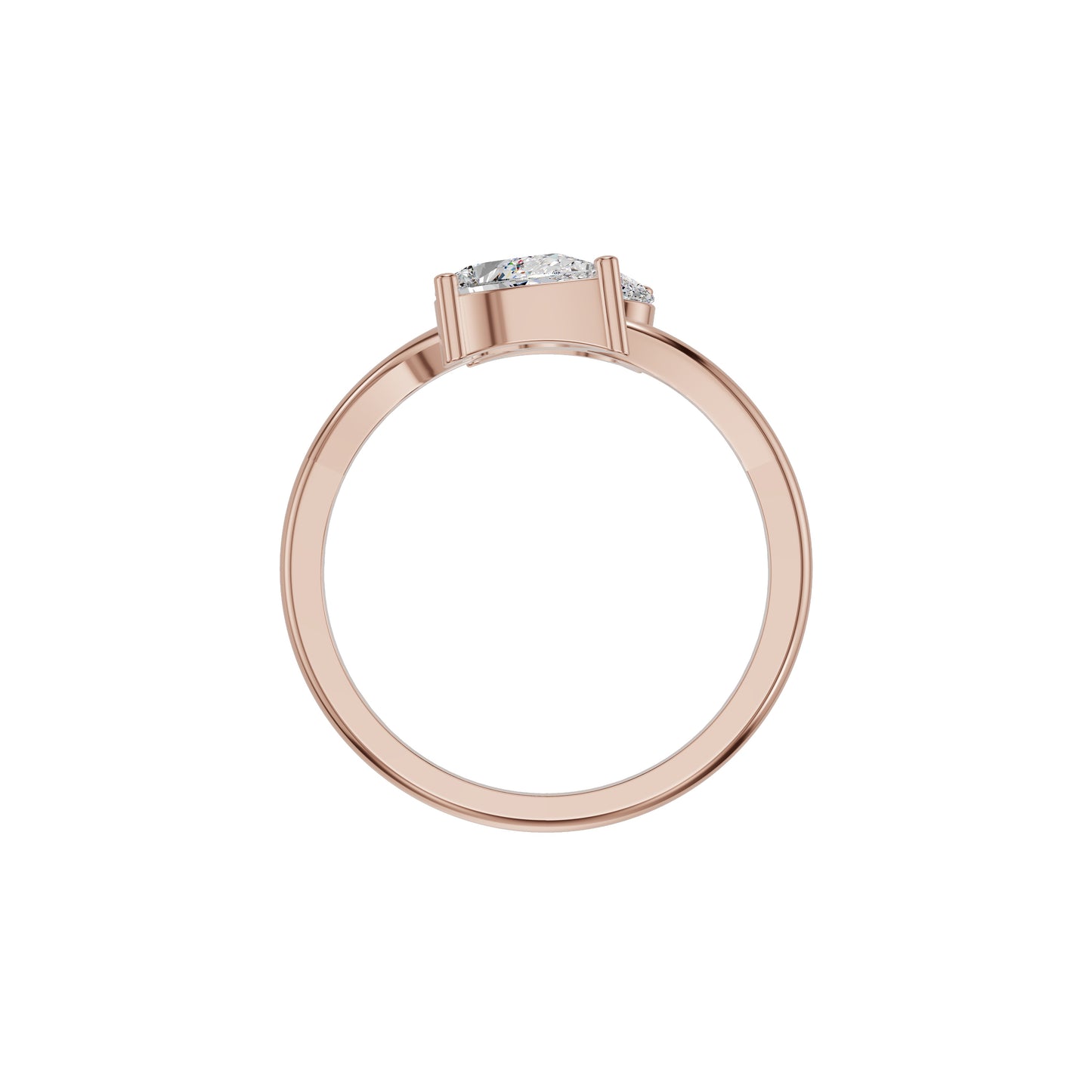 DLR002176 18 KT / Rose Gold / 18