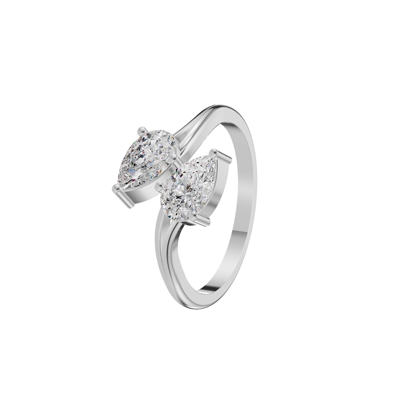 DLR002176 18 KT / White Gold / 18