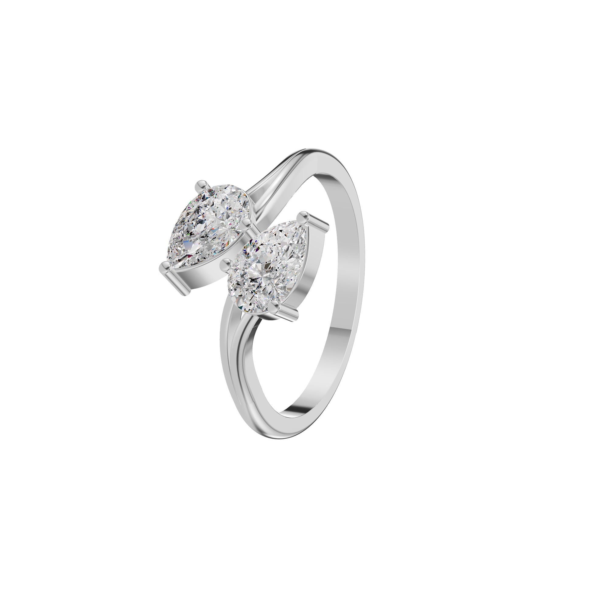 DLR002176 18 KT / White Gold / 18