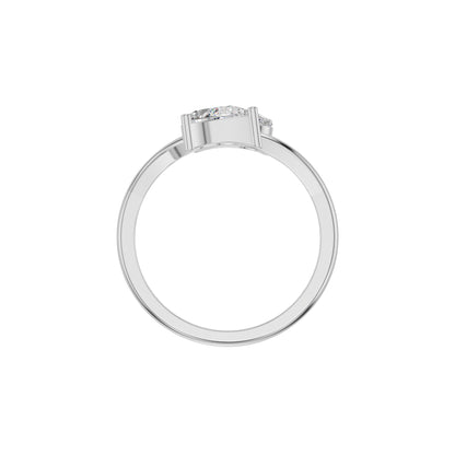 DLR002176 18 KT / White Gold / 18