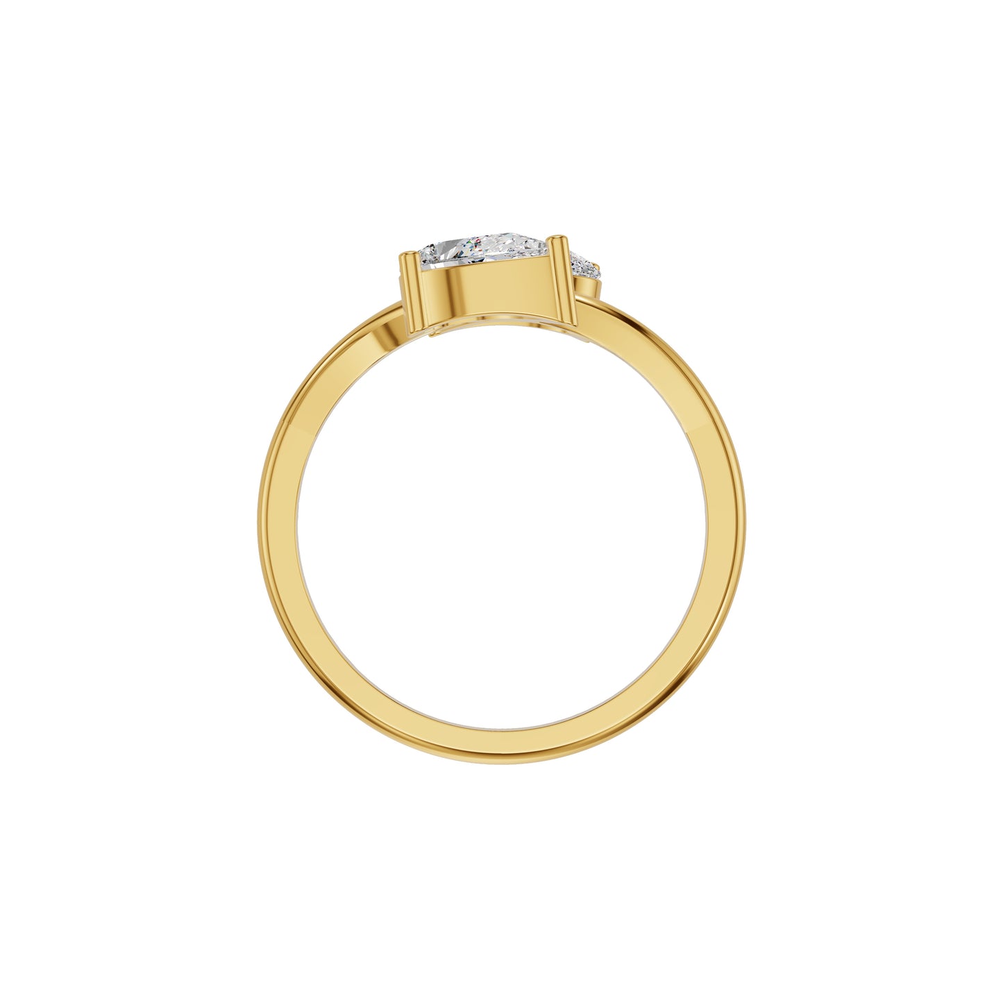 DLR002176 18 KT / Yellow Gold / 18