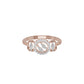 Timeless Fleur Diamond Ring 18 KT / Rose Gold / 18