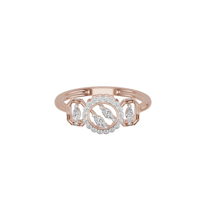 Timeless Fleur Diamond Ring 18 KT / Rose Gold / 18