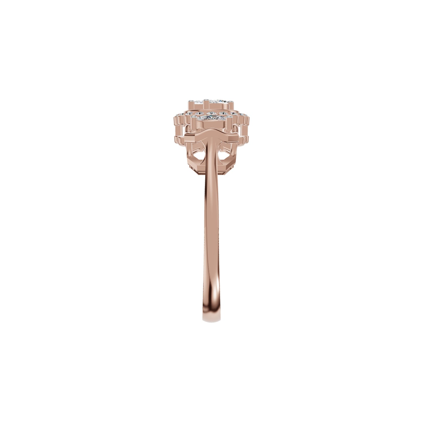 Timeless Fleur Diamond Ring 18 KT / Rose Gold / 18