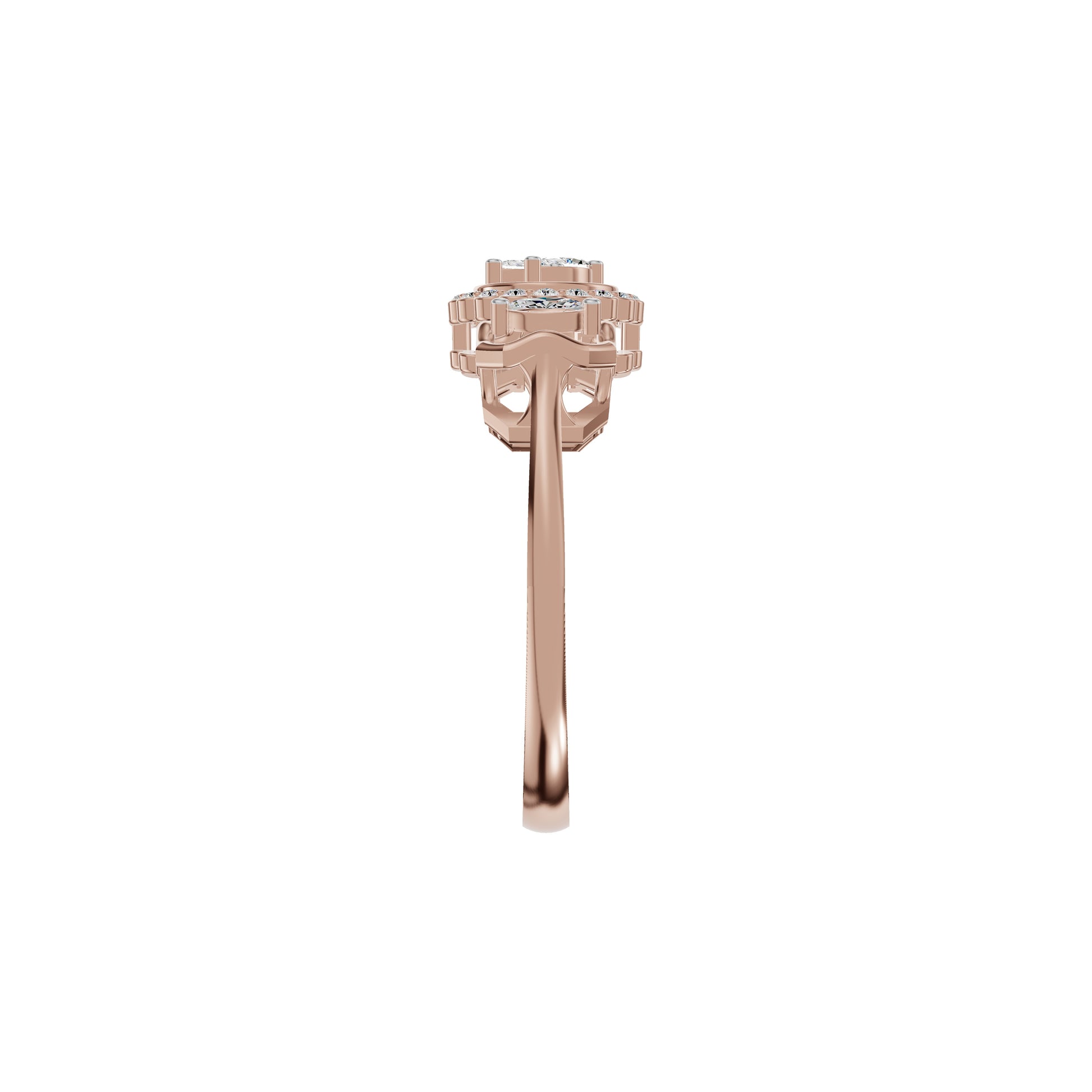 Timeless Fleur Diamond Ring 18 KT / Rose Gold / 18