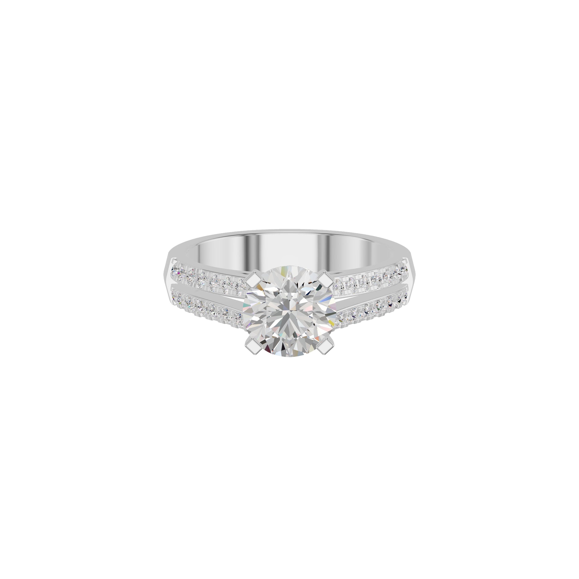 DLR002178 18 KT / White Gold / 18