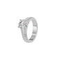 DLR002178 18 KT / White Gold / 18