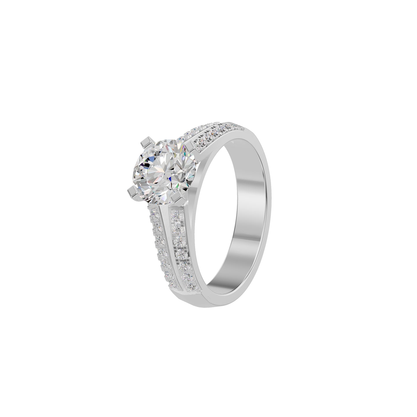 DLR002178 18 KT / White Gold / 18