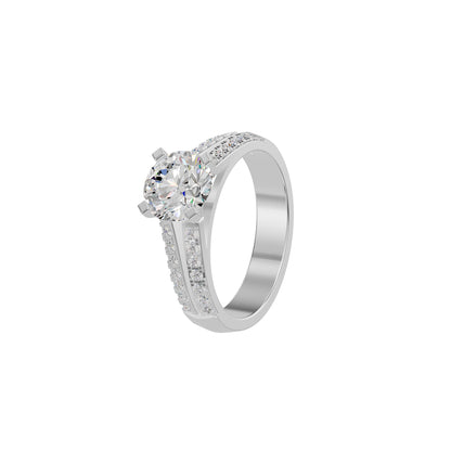 DLR002178 18 KT / White Gold / 18