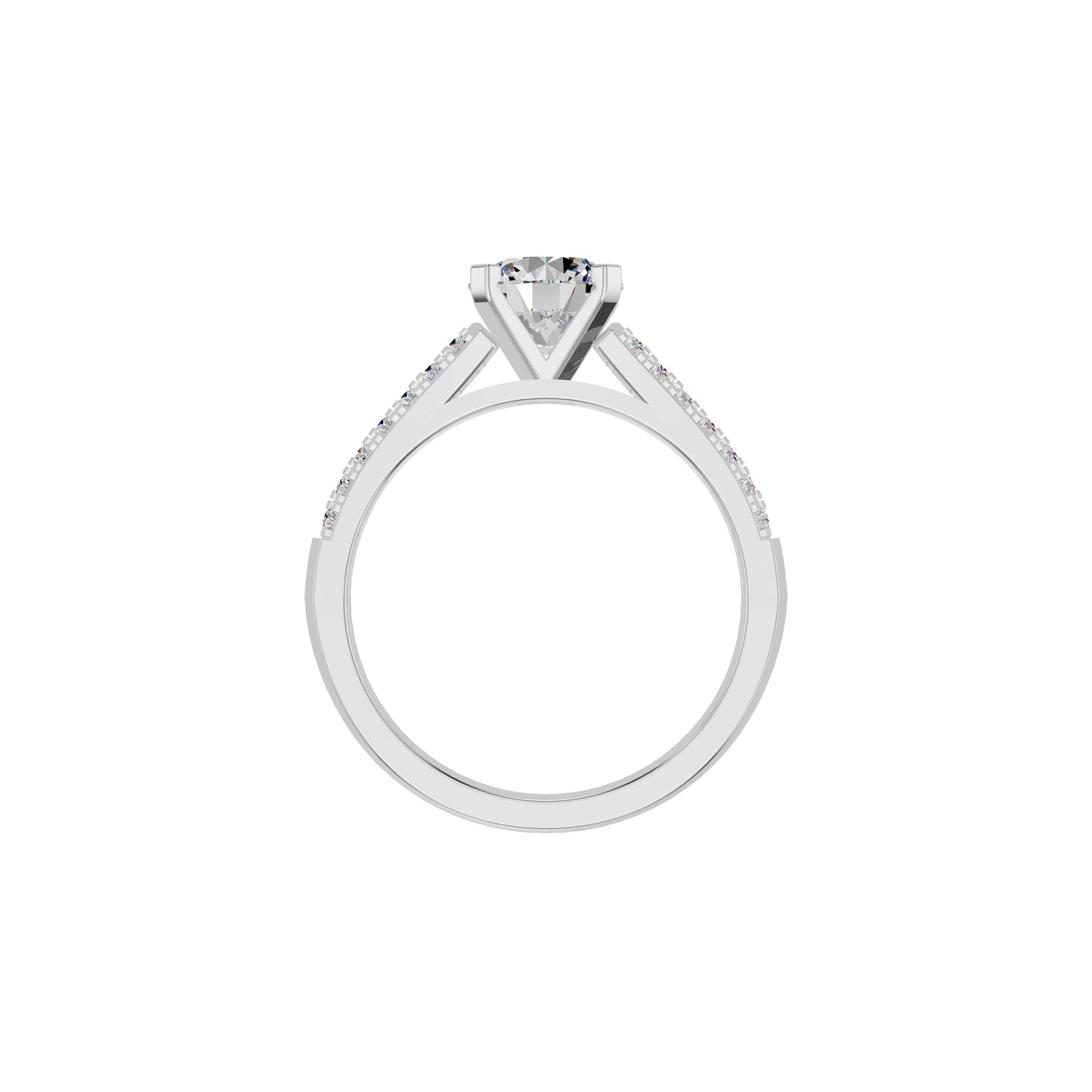 DLR002178 18 KT / White Gold / 18