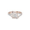 Advika Diamond Ring 18 KT / Rose Gold / 18