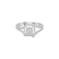 Advika Diamond Ring 18 KT / White Gold / 18