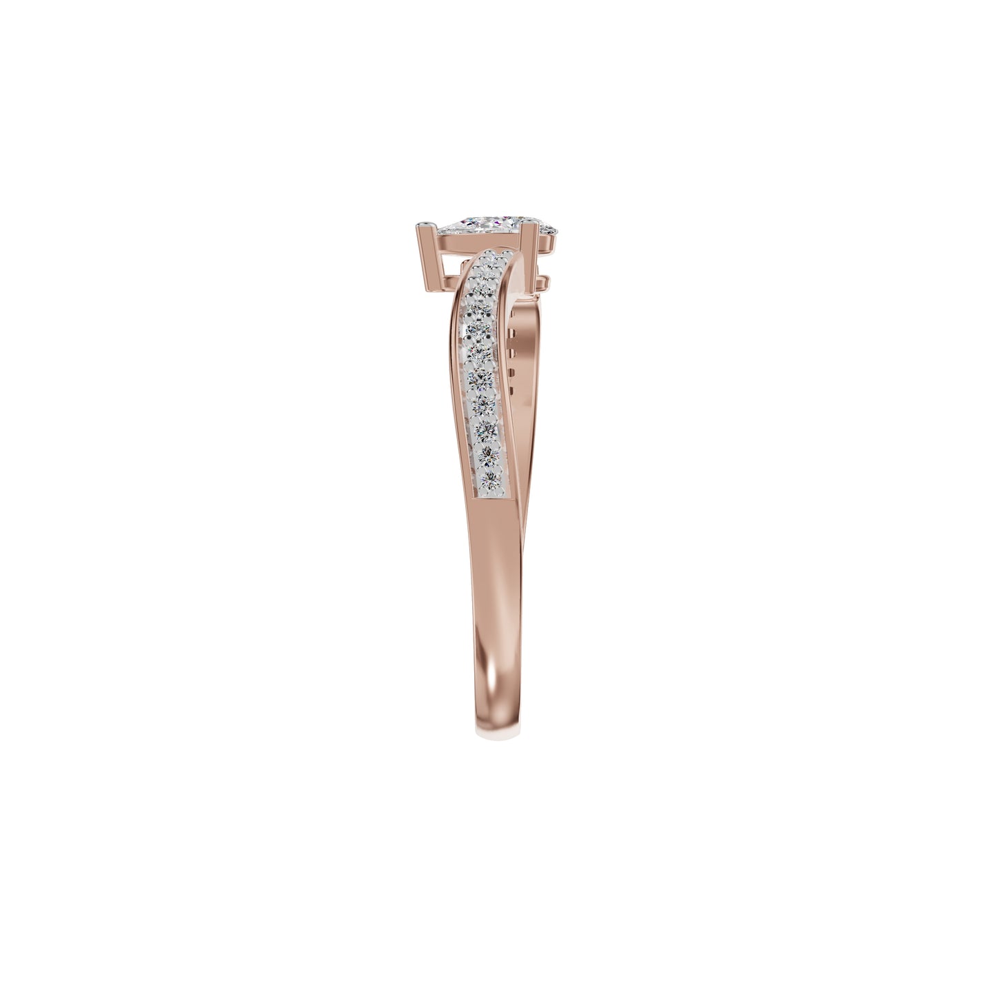 DLR002181 18 KT / Rose Gold / 18