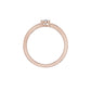 DLR002181 18 KT / Rose Gold / 18