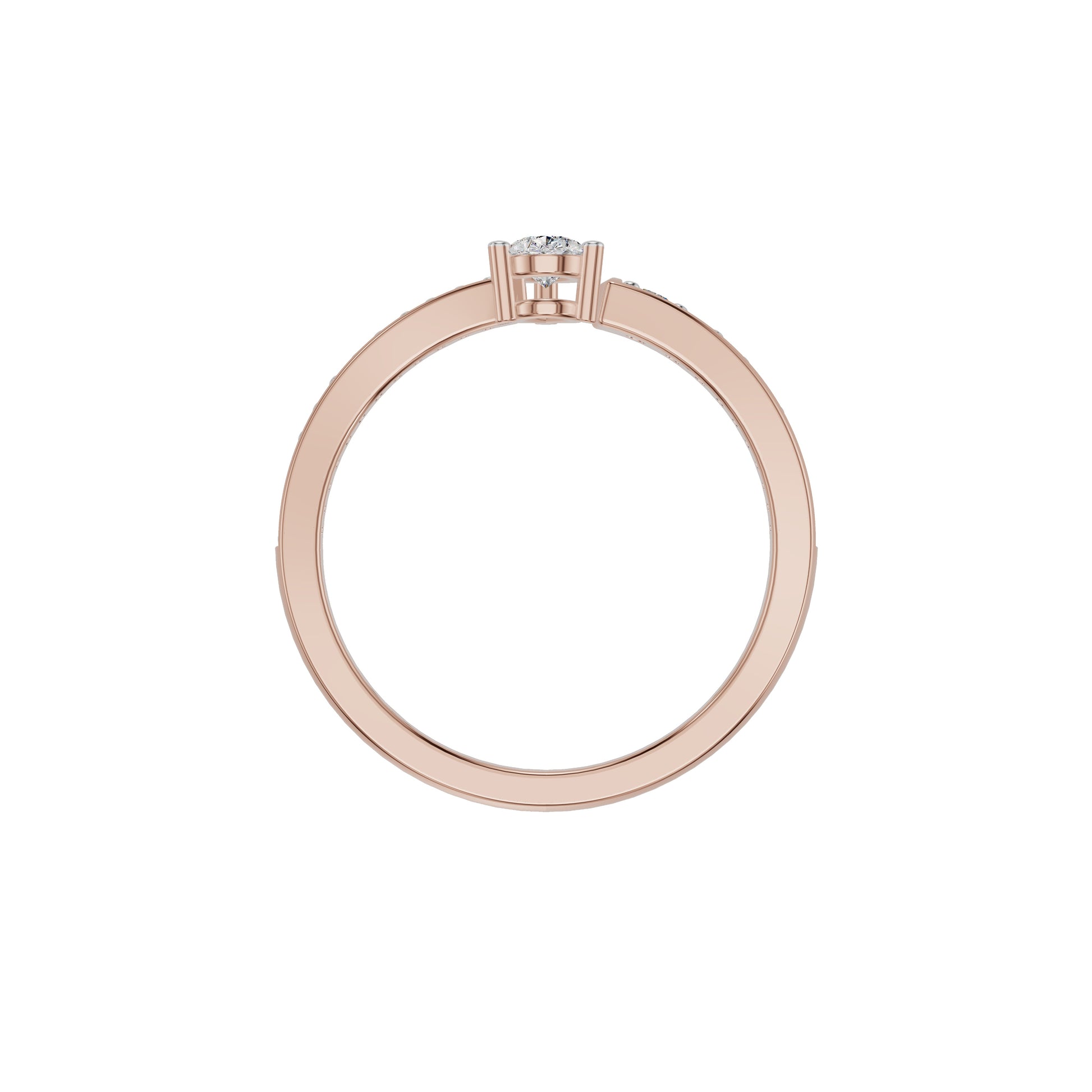 DLR002181 18 KT / Rose Gold / 18