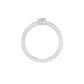 DLR002181 18 KT / White Gold / 18