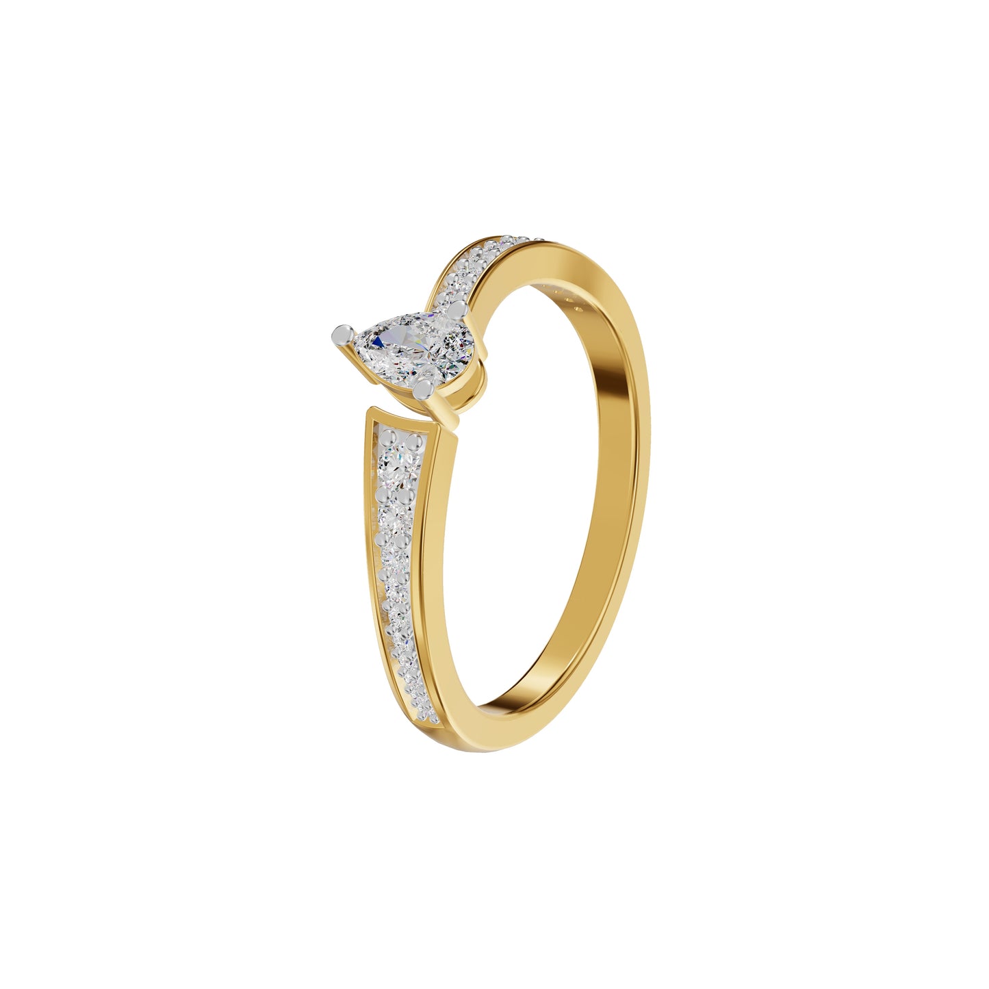 DLR002181 18 KT / Yellow Gold / 18