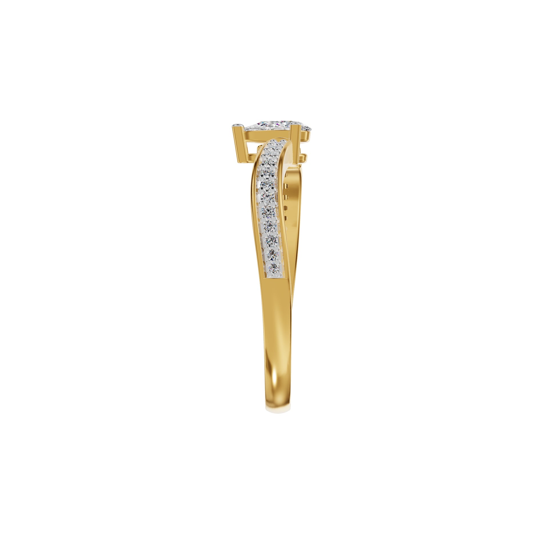 DLR002181 18 KT / Yellow Gold / 18