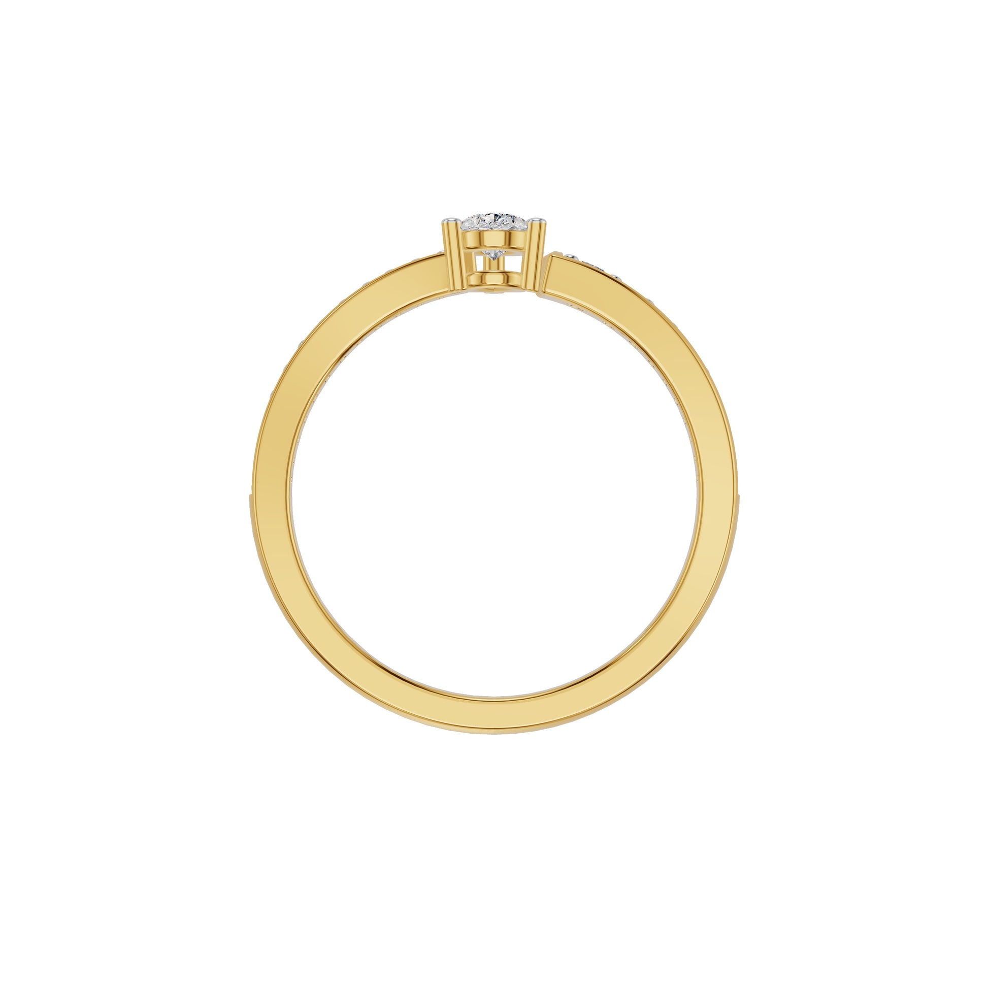 DLR002181 18 KT / Yellow Gold / 18